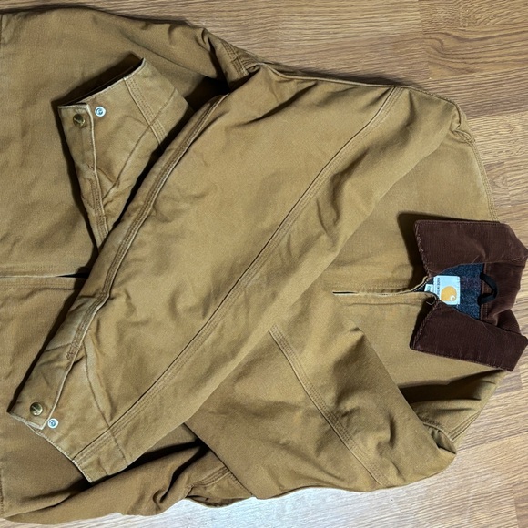Carhartt Brown Blanket Lined Jacket 2XL Tall - Picture 10 of 15